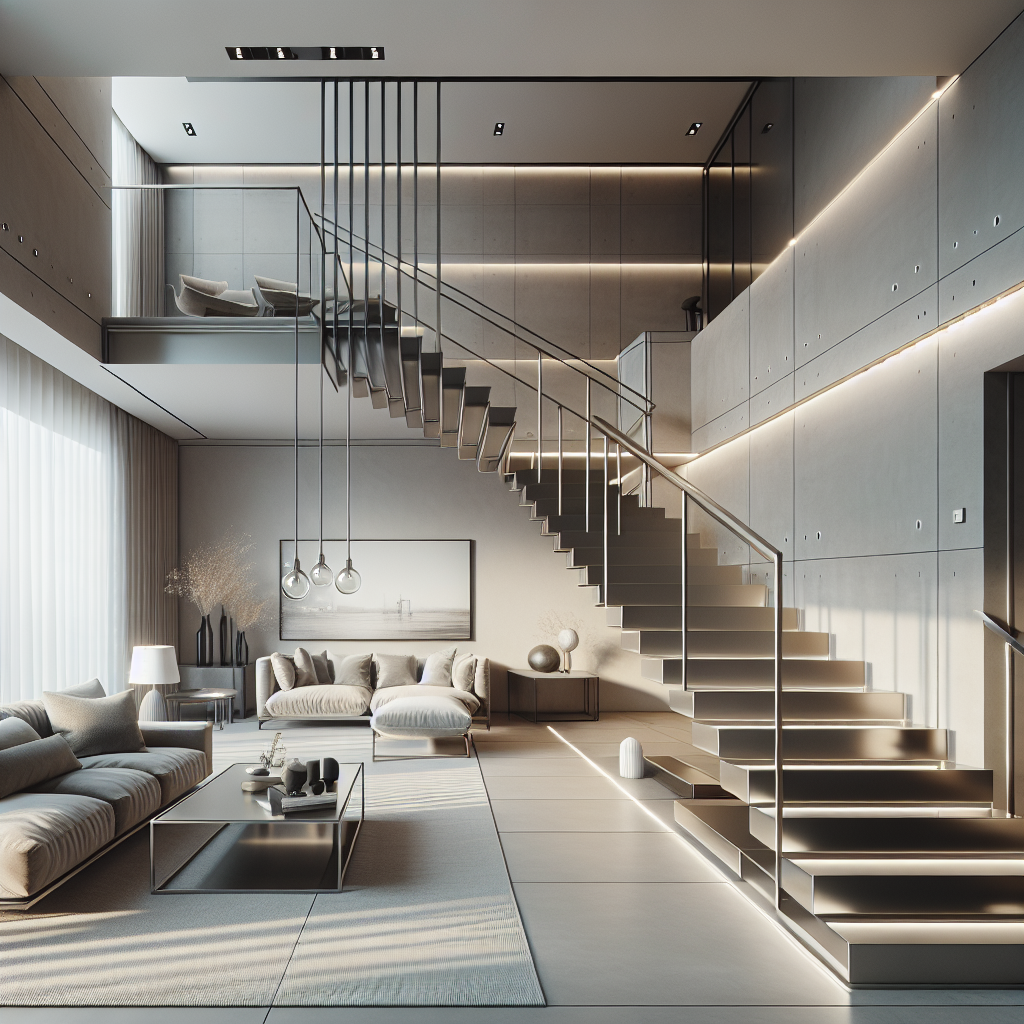 Schody stalowe Warszawa – nowoczesne rozwiązania w architekturze wnętrz